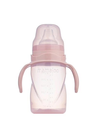 Yumuşak Uçlu Kulplu Antikolik Alıştırma Bardağı 9+ Ay 270 Ml Pembe 5 Adet Çok Renkli
