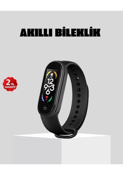 Mey İthalat Bluetooth Akıllı Bileklik Spor Modlu Atış Takipli Uyku Analizli