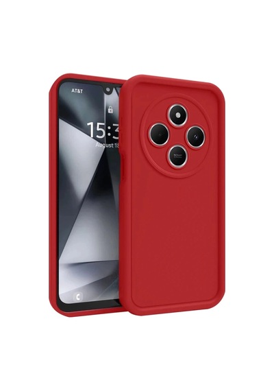 Durukar Redmi 14c Kılıf Viera Silikon - Kırmızı