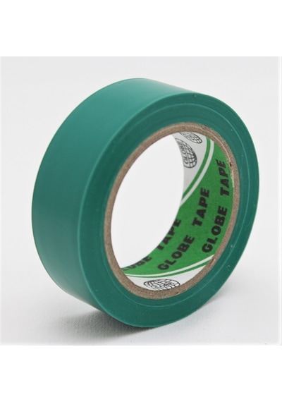 Globe Pvc Elektrik İzolasyon Bant "0.13x19x10yrds" Yeşil 500'lü 1 Koli