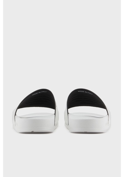 Emporio Armani Unisex Terlik Xvps11 Xr273 T680 Beyaz-siyah Beyaz-siyah