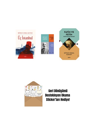 Üç İstanbul + Mehmet Âkif Ersoy - Hayatı Seciyesi Sanatı + Fatih Ve Fetih + Okuma Sticker'ları