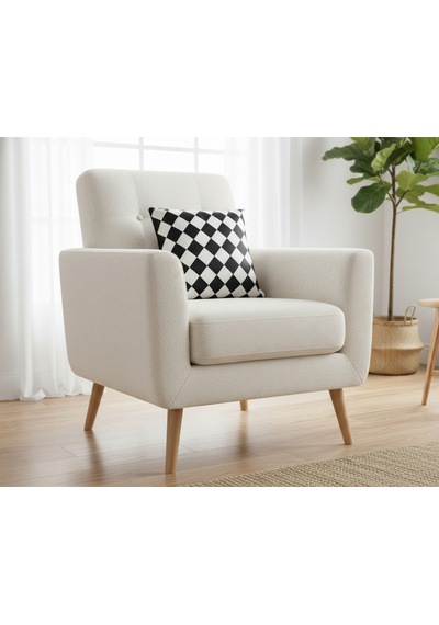 Turkıshrug Kıngdom Siyah Beyaz Çok Desenli Kırlent Kılıfı 43x43 Cm Modern Dekoratif Yastık 43 X 43 Çok Renkli