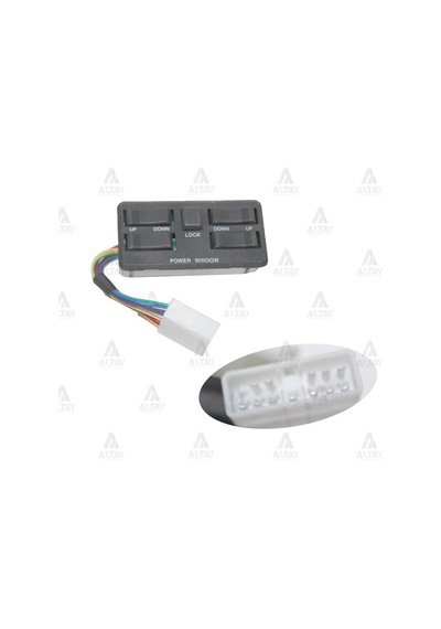 Hyundai Excel 1990-1994 Cam Açma Düğmesi Ön Sol 93570-24300