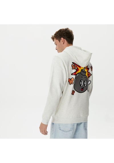 The Hundreds Butterfly Adam Erkek Gri Hoodie