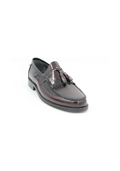 Luciano Bellini J1901 Erkek Klasik Microlite Ayakkabı - Bordo-bordo