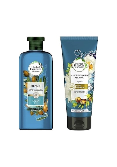Herbal Essences Fas Argan Yağı Onarıcı Şampuan 250 Ml + Saç Kremi 200 Ml Argan