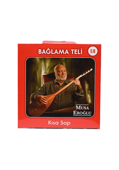Pyramid Musa Eroğlu Bağlama Teli 0.18 Kısa Sap
