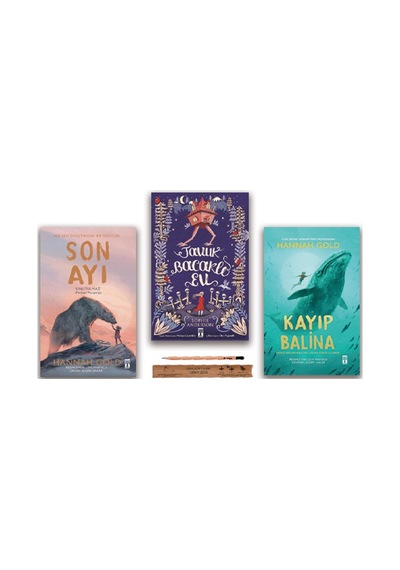 Genç Timaş Son Ayı - Kayıp Balina - Tavuk Bacaklı Ev Set 3 Kitap