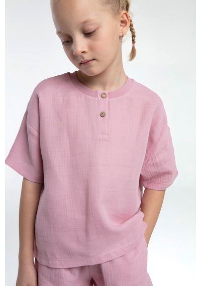 Rolypoly Kız Çocuk Pembe Şort Takım Rp3627-c-v2 Pembe