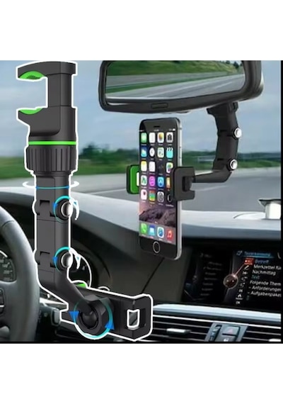 Konyax Multifonksiyon Araç Telefon Tutucu Renkli