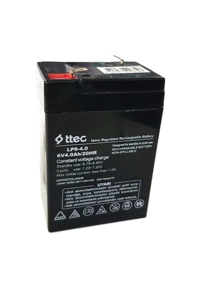 -ceta-6 Volt 4 Amper Akü 6 V 4 Ah Standart Akü Yeni Akü 2024 Akü 6v-4ah