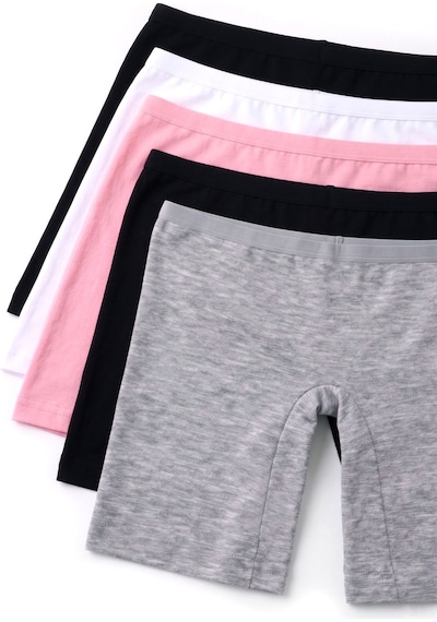 Öts Kız Çocuk 5 Li Pamuklu Boxer Pembe Uzun Premium Günlük Kullanım 8254-5 Renkli Öts Kız Çocuk 5 Li Pamuklu Boxer Pembe Uzun Premium Günlük Kullanım 8254-5 Renkli