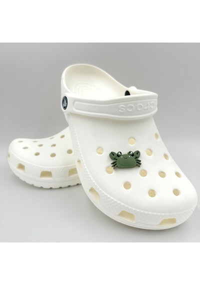 Crocs Terlik Süsü Ve Aksesuarı , Çanta Süsü Jibbitz 3d Yengeç 04 Görsel Figür Aksesuar Yeşil