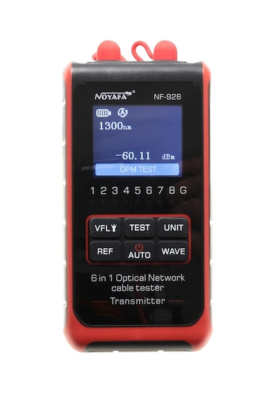 Noyafa Nf-926 6 Sı 1 Arada Fiber Optik Test Cihazı Opm Vfl Işık Kaynağı Fiber Tanımlayıcı