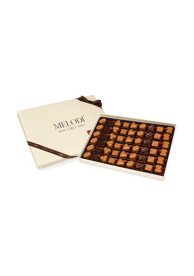 Melodi 1957 Serisi Spesiyal Pralin Hediyelik Çikolata 530 G