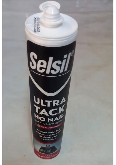 Selsil Korniş Yapıştırıcı Ultra Tack No Nail Ultra Güçlü Yapıştırıcı 290 Ml 290 ML