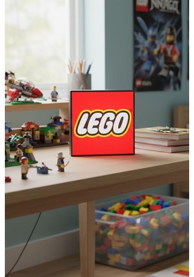 Lego Tasarımlı Dekoratif Aydınlatma Gece Lambası Çok Renkli