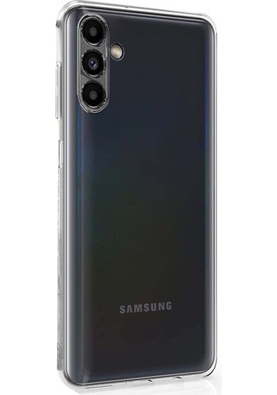 Samsung Uyumlu Galaxy A04s Kılıf 0.2 Mm Ultra İnce Şeffaf Silikon Kapak Şeffaf