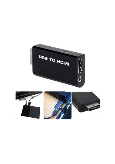 Ps2 To Hdmi Converter Çevirici Dönüştürücü Adaptör Aparat