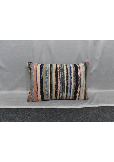 Zehra Abla Halı Yeni El Dokuma Dekoratif Kilim Kırlent Yastık Kılıfı 6238
