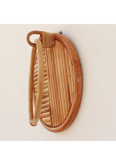 Bohem Rattan Banyo Havlu Askısı, Askılık, Iskandinav, Modern,