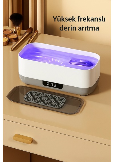 Dailytech Ultrasonik Gözlük Temizleme Cihazı Takı Saat Lens Derin Temizlik Makinesi