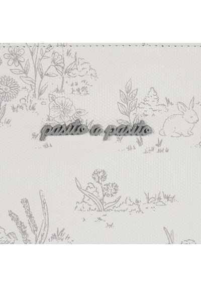 Pasito A Pasito Toile De Jouy Crossbody Bebek Bakım Çantası Cream Krem