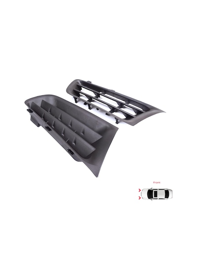 Ön Tampon Izgara Paneli Renault Megane 2 2006-2009 Makyajlı İçin Standart