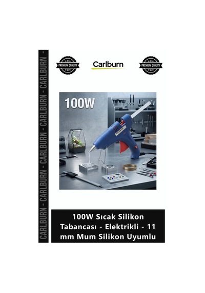 Özel Üretim Profesyonel Hızlı 100w Sıcak Silikon Tabancası Elektrikli 11 Mm Mum Silikon Uyumlu