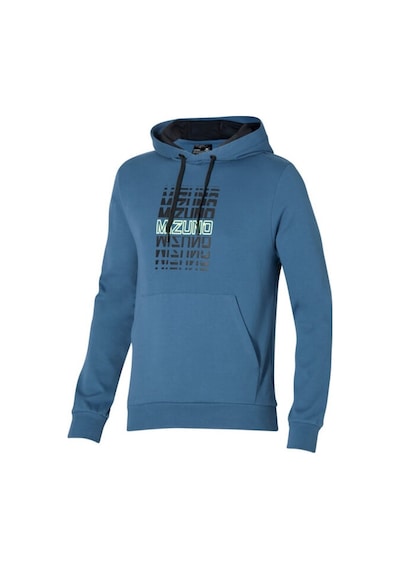 Mizuno Mızuno Graphic Hoody Erkek Sweatshirt Mavi