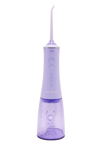 Steriball Oral Irrigator Ağız Duşu Lila - 4 Temizlik Modu 360 Dönebilen Başlık 0,60 Mm İnce Su Akışı Yüksek Frekanslı Su Darbesi