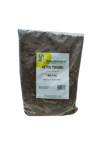 Doğan Baharatçılık Keten Tohumu Tane 1 KG