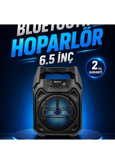 Şarjlı Taşınabilir Bluetooth Hoparlör Tws, Fm Radyo, Usb Ve Micro Sd Desteği