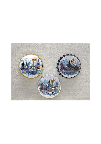 İstanbul Temalı Metal Magnet Arbltgsvmts6dwkr3an