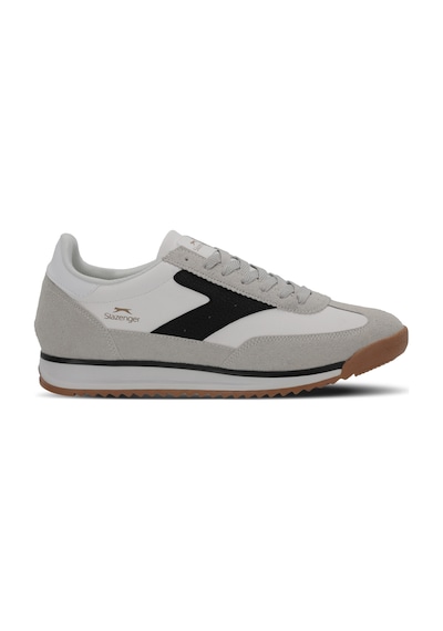Slazenger OASIS I Erkek  Gri / Beyaz Günlük Spor Ayakkabısı