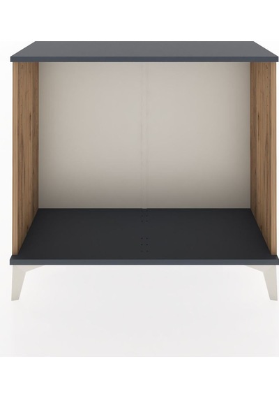 Arges Şifonyer 88x30x80 Çam-antrasit Çam