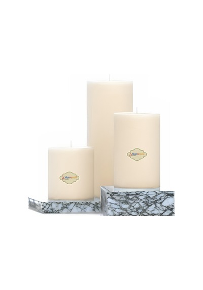 Small Set Mum Çap 7 Cm Krem Krem