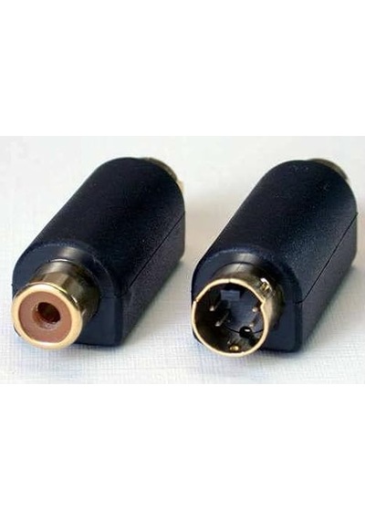 Video Erkek Rca Dişi Çevirici Av Svideo Çevirici Rca Svideo Çevirici