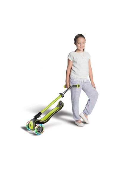 Globber Elite Deluxe Işıklı Katlanabilir Scooter