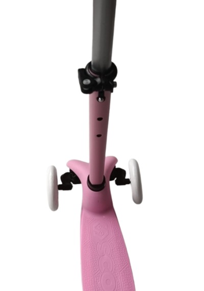 Biray Sısbro Twist Silikon Teker Scooter Üç Kademeli Gidon Boyu Pembe