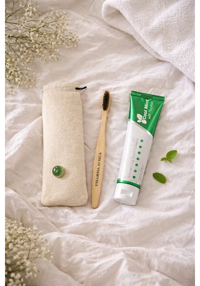Dental Kit - Opalescence Cool Mint Beyazlatıcı Diş Macunu 133 Gr + Bambu Diş Fırçası