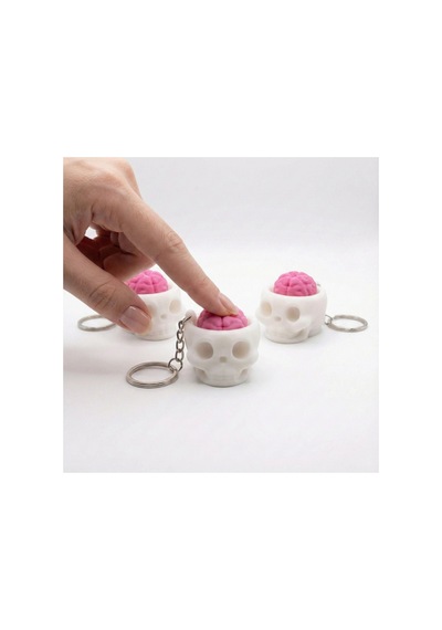 Mekanik Switchli Kuru Kafa Fidget Anahtarlık - Stres Alıcı Çat Çat Sesli Oyuncak Brain Skull Keycap Çok Renkli Mekanik Switchli Kuru Kafa Fidget Anahtarlık - Stres Alıcı Çat Çat Sesli Oyuncak Brain Skull Keycap Çok Renkli