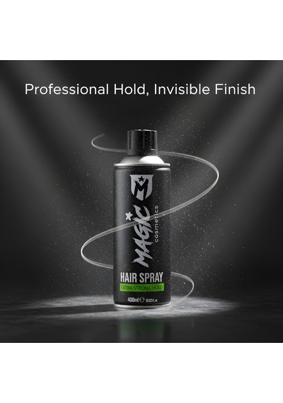 Magic Cosmetics Saç Şekillendirme Spreyi 400 Ml / Saç Spreyi / Ekstra Güçlü Tutuş / Tüm Saç Tipleri İçin Şek