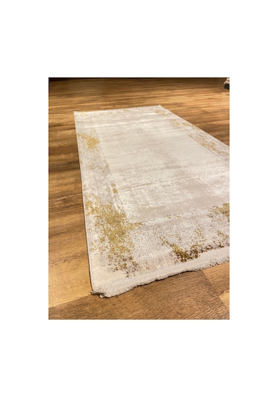 Voıla 05b Krem Gold Halı Çok Renkli