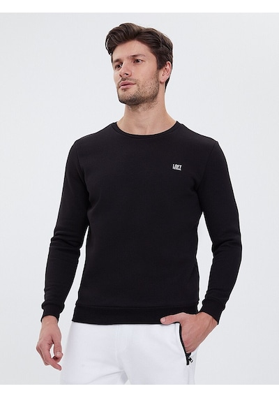 LOFT Regular Fit Erkek Sweatshirt Lf2023029 Q1.v1 Siyah