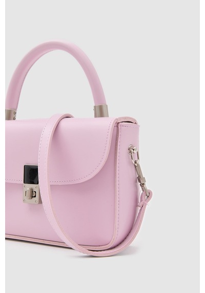 Shule Bags Cobble Small Çapraz Çanta Lila