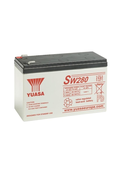 Yuasa SW280 12V 9Ah 280W Bakımsız Kuru Akü