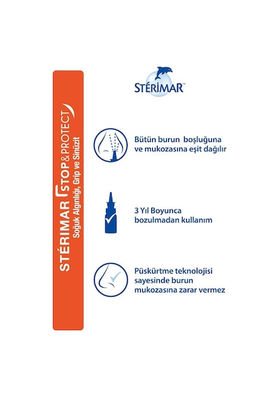 Sterimar Stop&Protect Soğuk Algınlığı Burun Spreyi 20Ml X 2