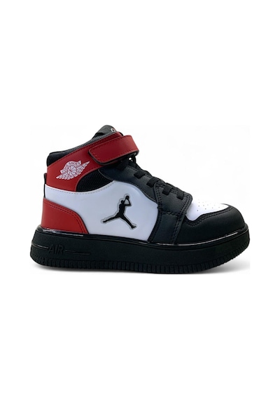 Cool Haykat Çocuk Bilekli Sneaker Siyah/kırmızı